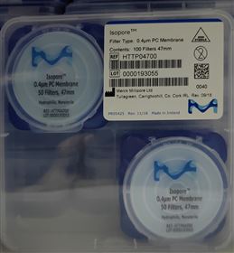 HTTP04700MILLIPORE聚碳酸酯0.4微米孔径过滤膜